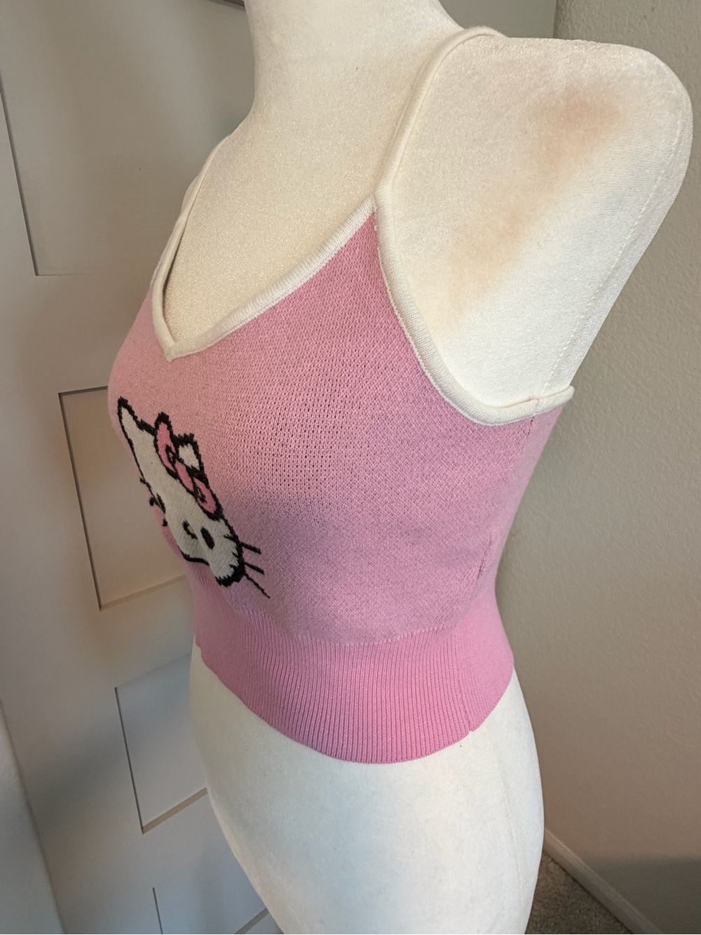 Hello Kitty Knit Crop Tank - Picture 7 of 7